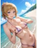 フ◯ナのえちえちビーチ