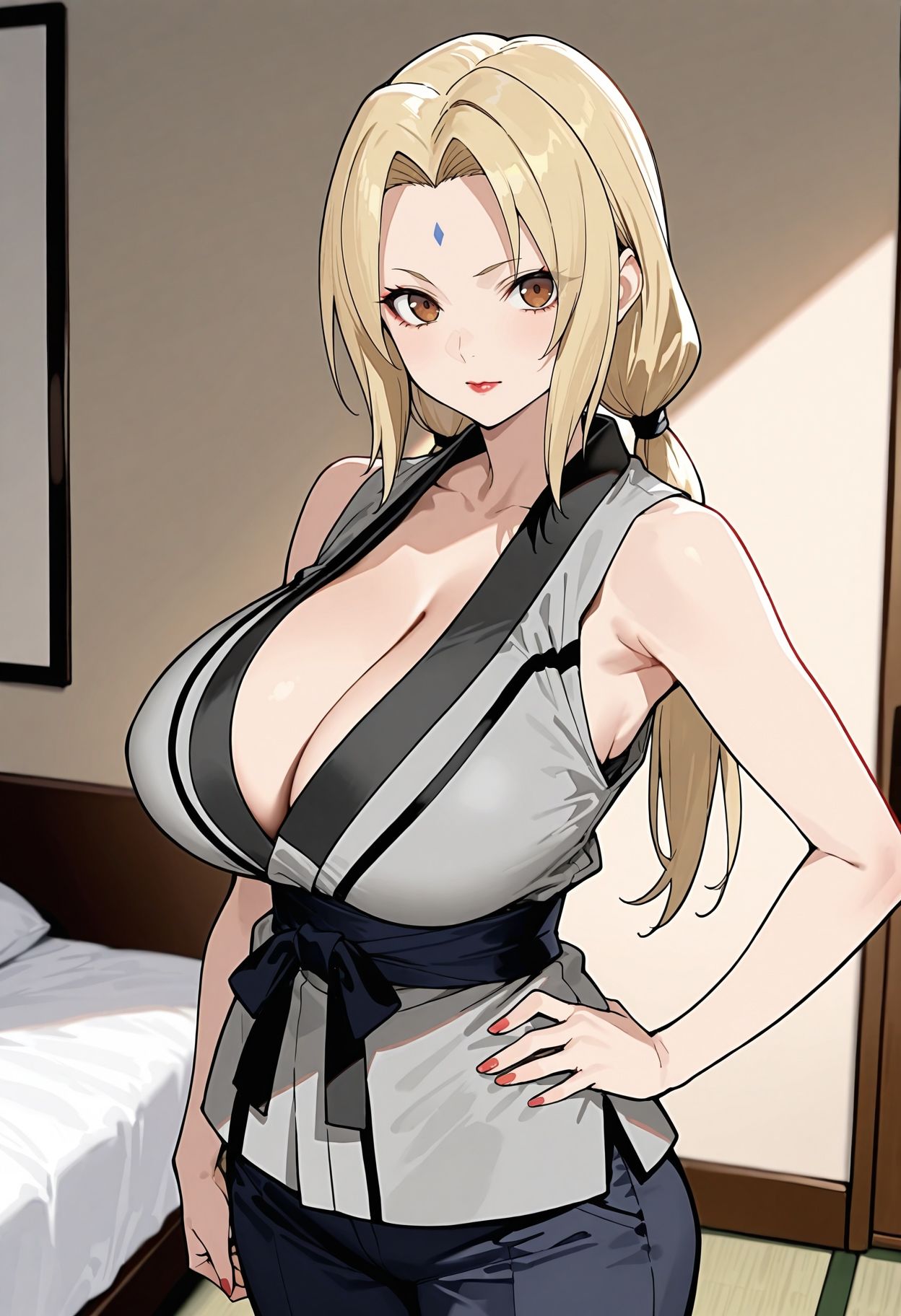 サンプル画像1:NARUT◯ 綱◯ エロCG集(OhMeDo) [d_563999]