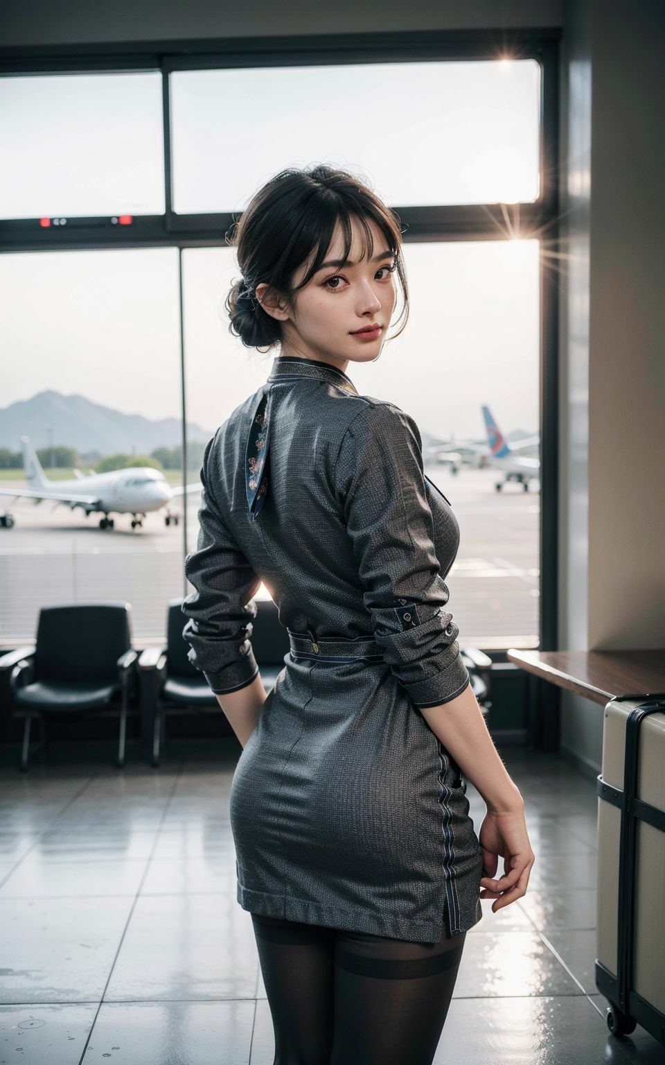 働く女子 CAさん(3) 外資系キャビンアテンダントの制服図録 画像10