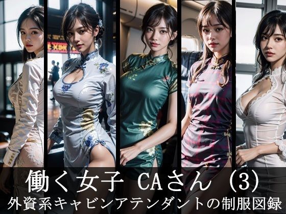 働く女子  CAさん（3） 外資系キャビンアテンダントの制服図録