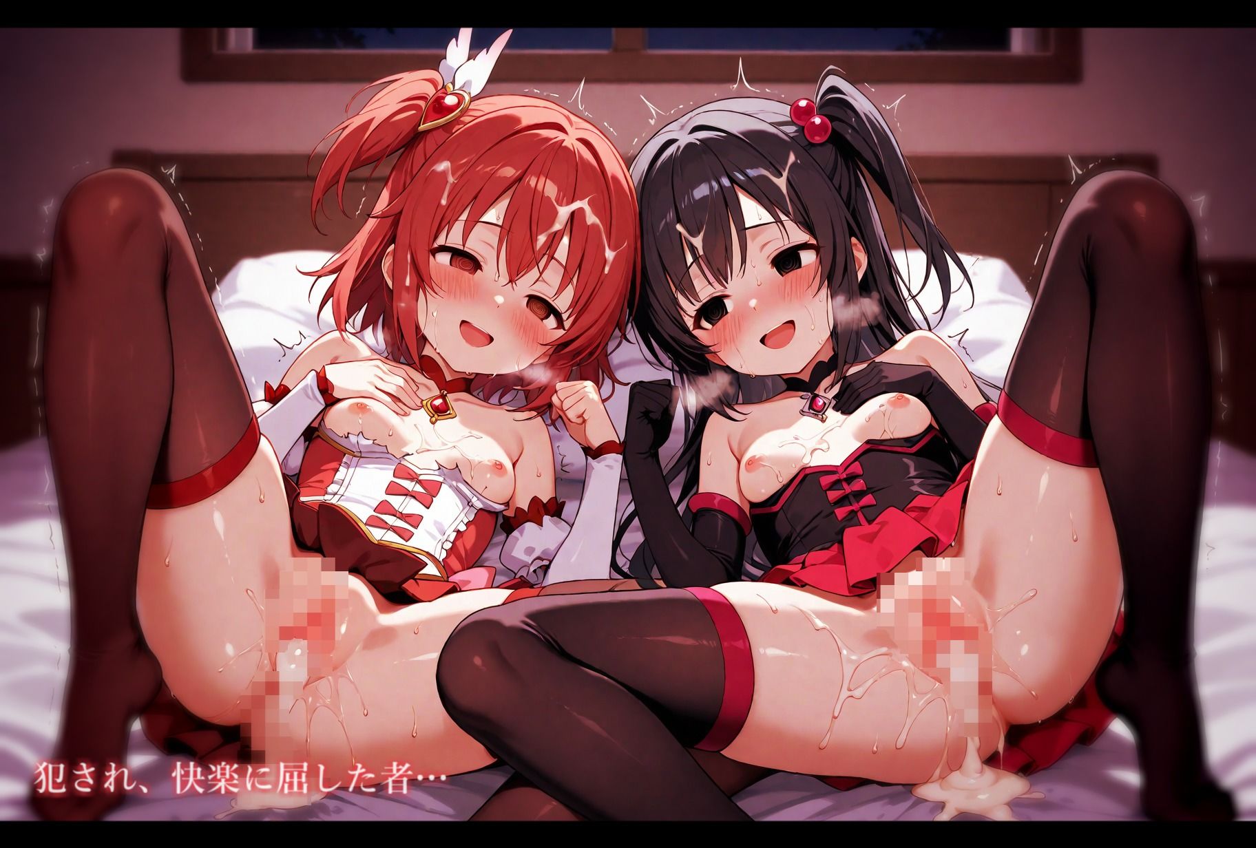 サンプル画像6:悪の組織に敗北した魔法少女、催●支配され次々と苗床と化す(エーギルマン) [d_564154]