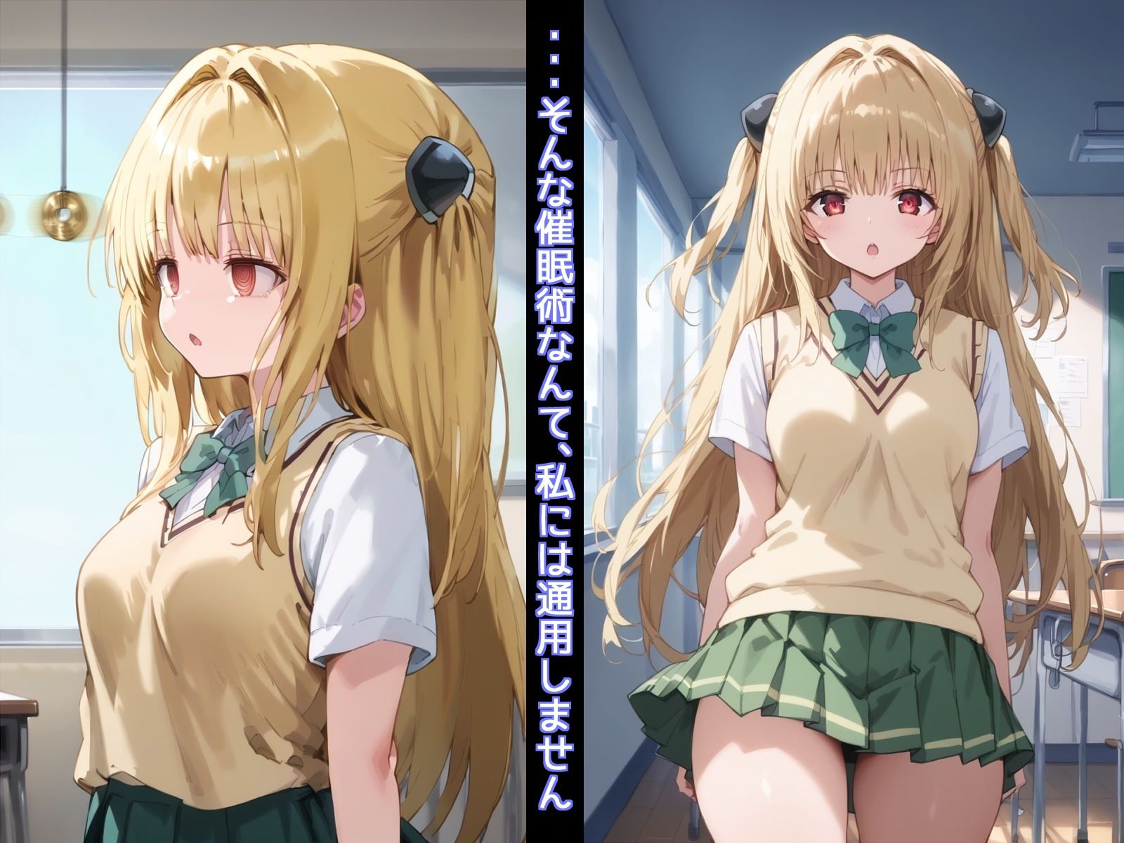 サンプル画像1:えっちぃ催●なんて効きませんっ！(Saix) [d_564169]