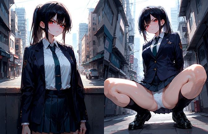 サンプル画像4:ほぼ全編おしっこ！ちっぱいから爆乳まで！(えーあい女の子) [d_564265]