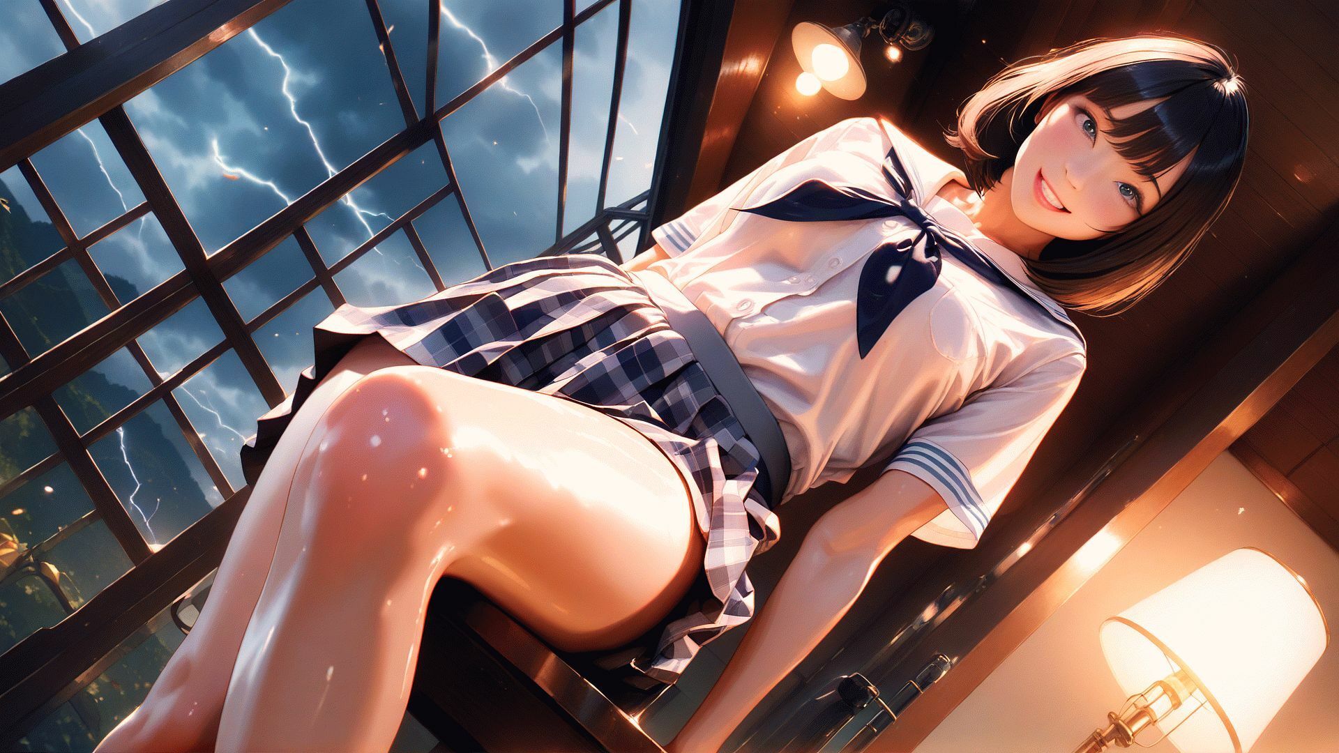 サンプル画像2:夏の夜は少女を淫婦に変える Brand New Summer Girl(Gugh Gouf Burgers) [d_564285]