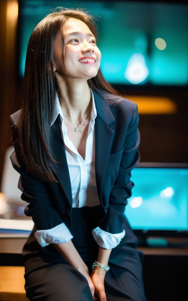 サンプル画像3:AI  OL美女図鑑(BAI Publishers) [d_564301]