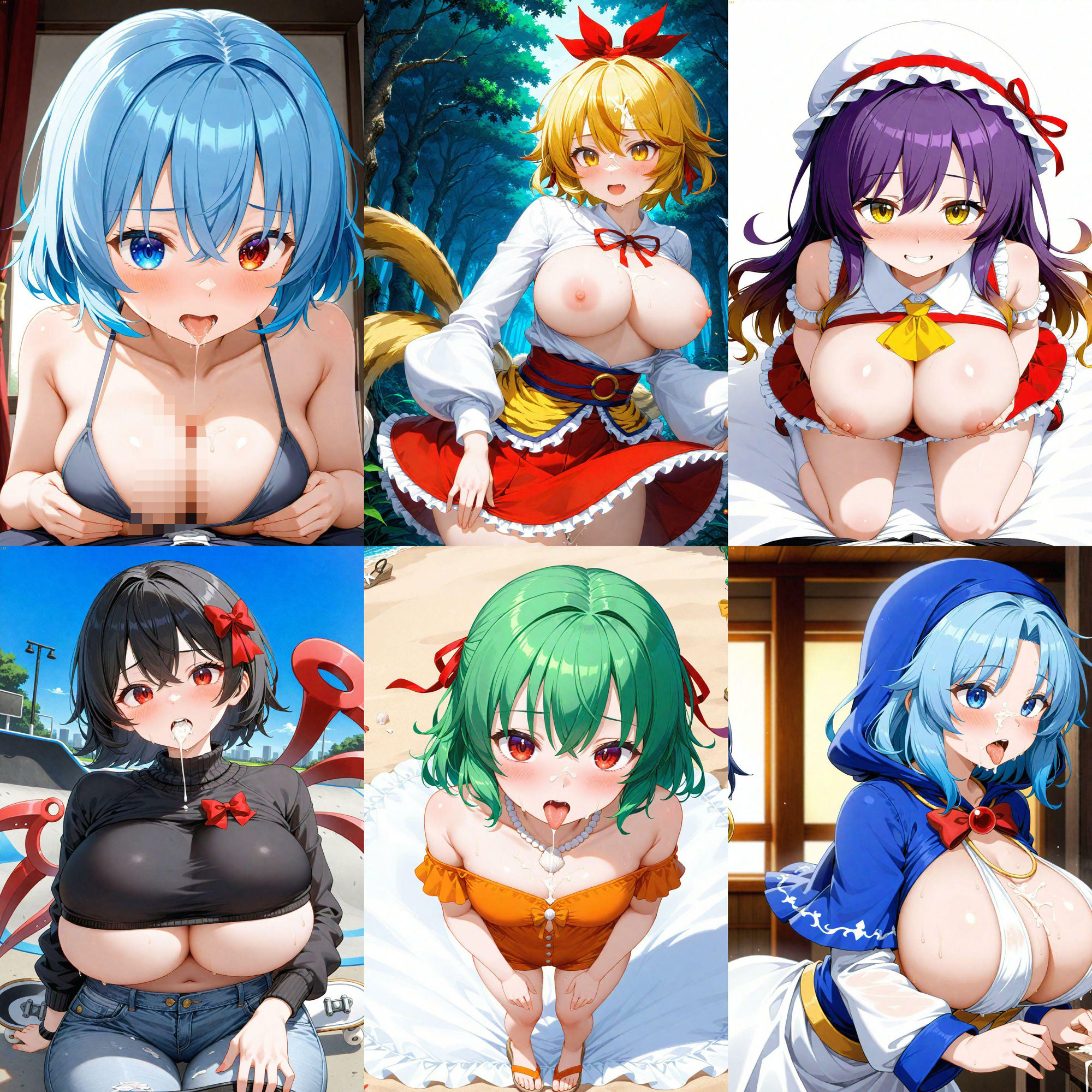 ノーモザイク!東方星蓮船キャラの誘惑 画像4