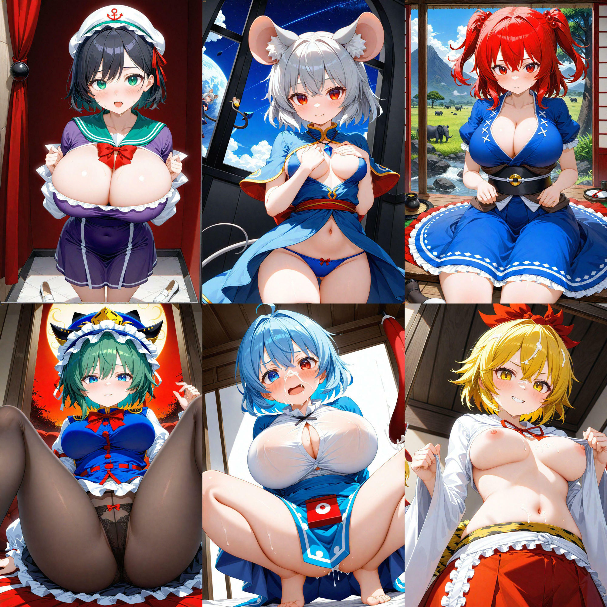 ノーモザイク!東方星蓮船キャラの誘惑 画像10