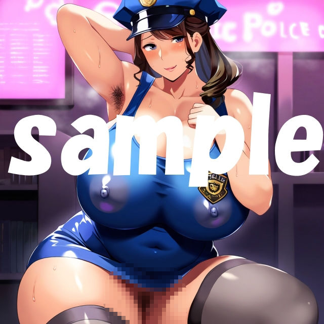 サンプル画像2:卑猥警官(ムチムチの楽園) [d_564396]