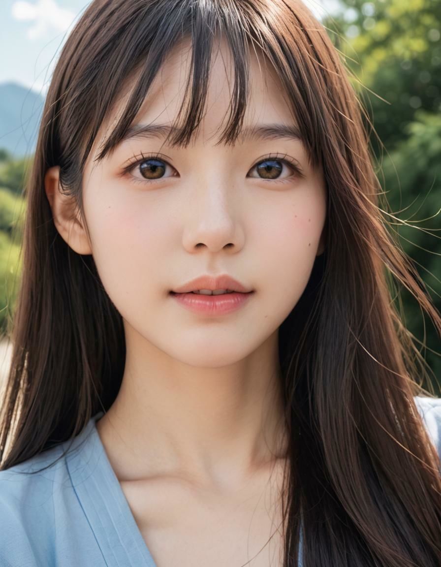 かわいい顔の接写【実写系AI超リアルCG集EX】（212枚）2