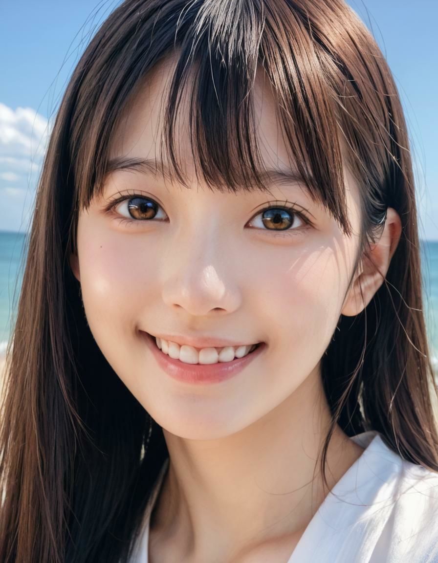 かわいい顔の接写【実写系AI超リアルCG集EX】（212枚）5