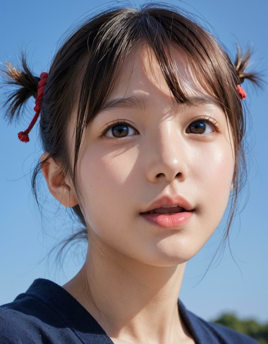 かわいい顔の接写【実写系AI超リアルCG集EX】（212枚）6