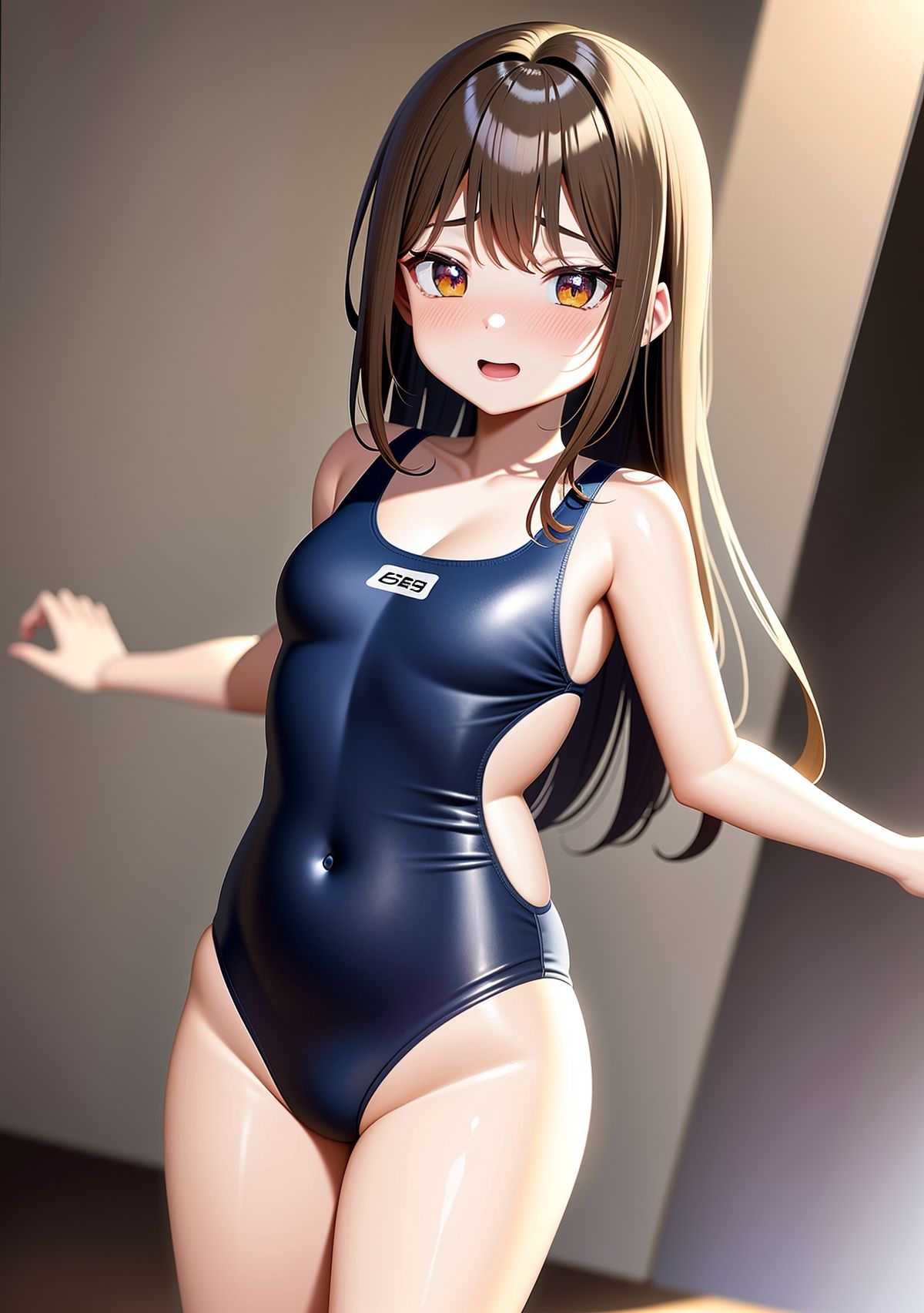 サンプル画像2:無垢な彼女たち  〜水着編〜(熊取屋) [d_564448]