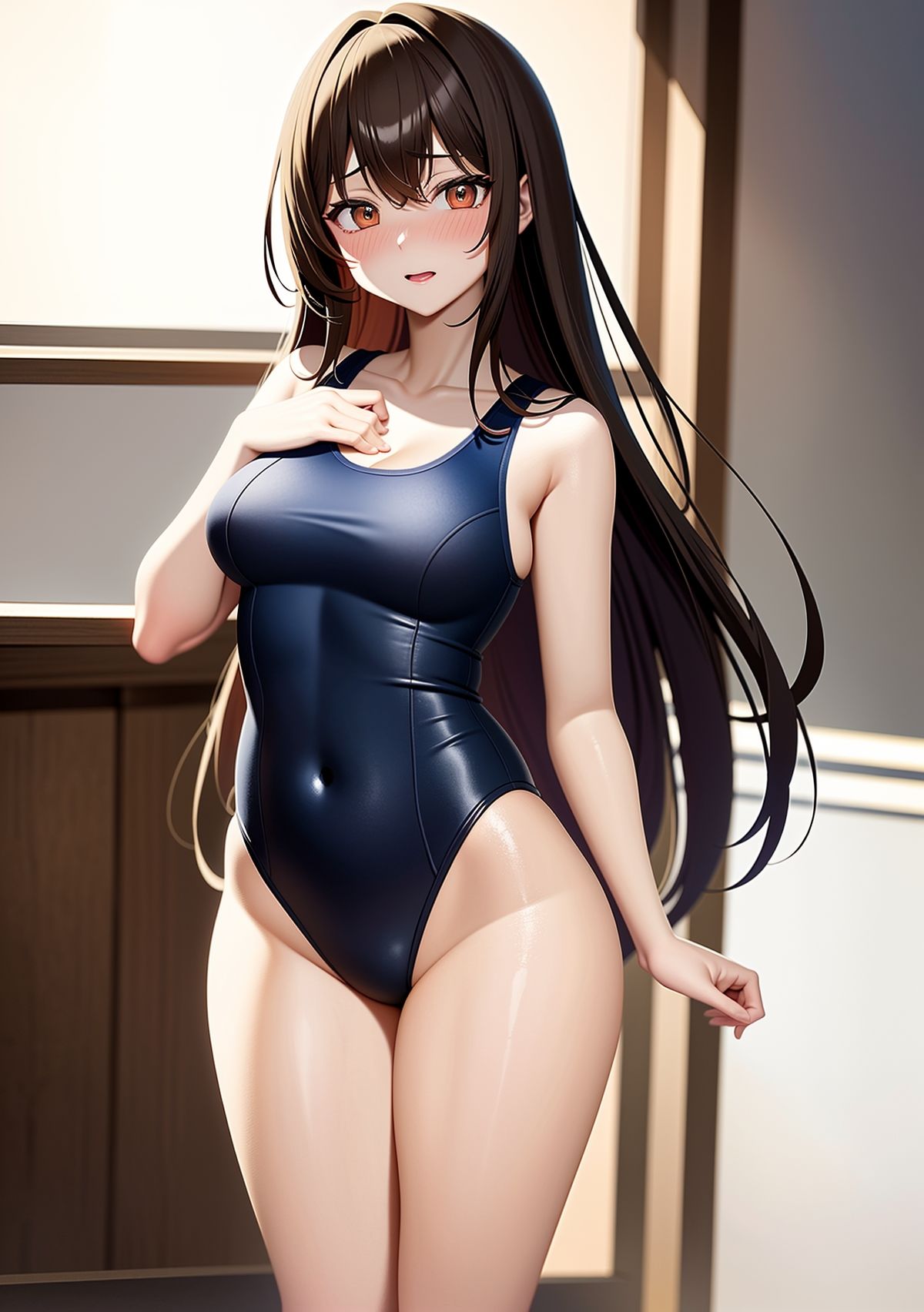 サンプル画像3:無垢な彼女たち  〜水着編〜(熊取屋) [d_564448]