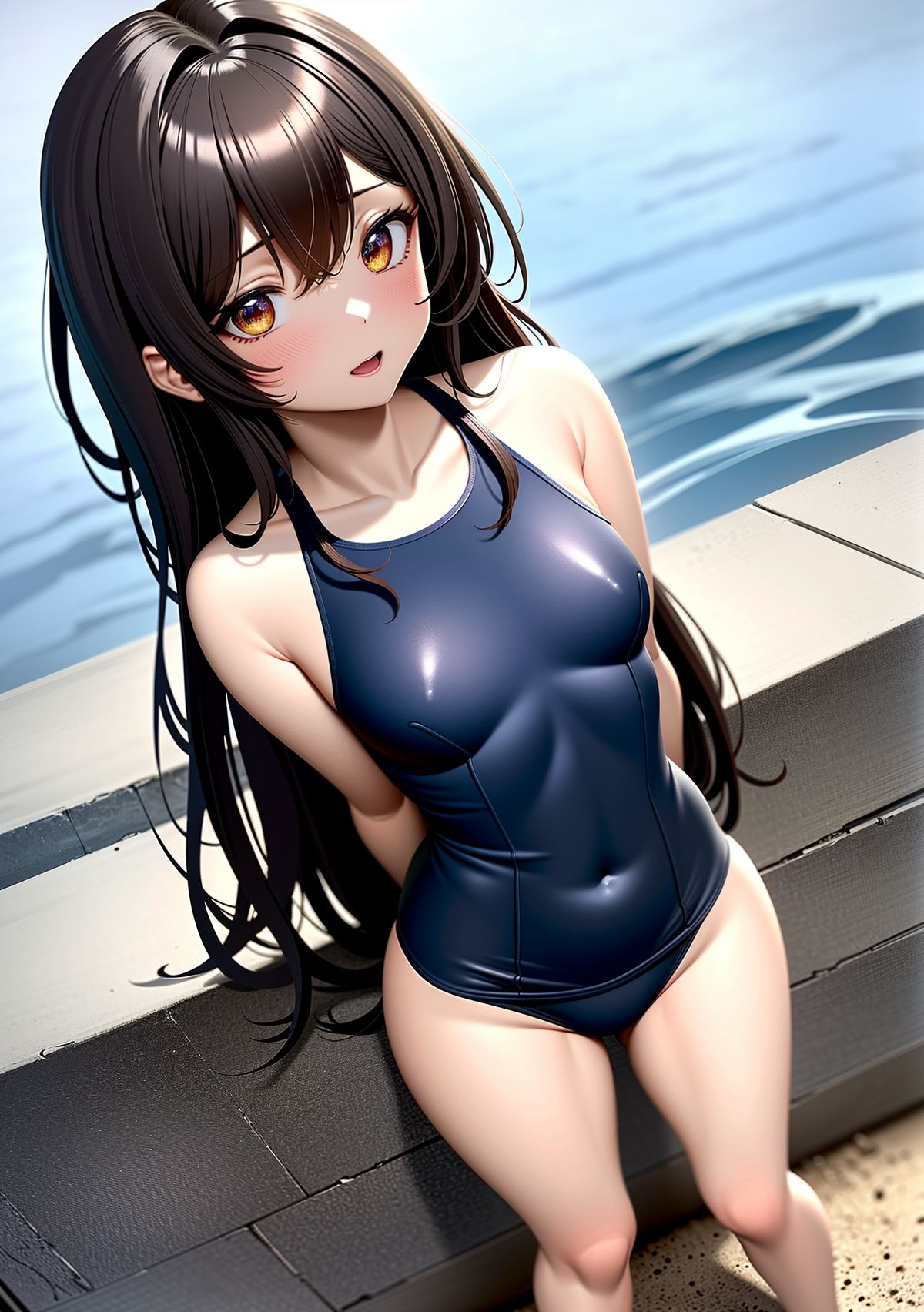 サンプル画像5:無垢な彼女たち  〜水着編〜(熊取屋) [d_564448]