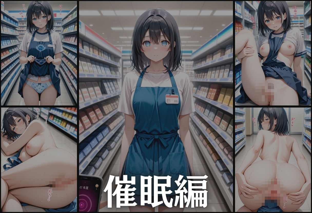 サンプル画像5:透視メガネ コンビニバイト(らりるれろ) [d_564453]