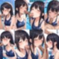 スク水女子とプールでエッチ【500枚】