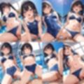 スク水女子とプールでエッチ【500枚】
