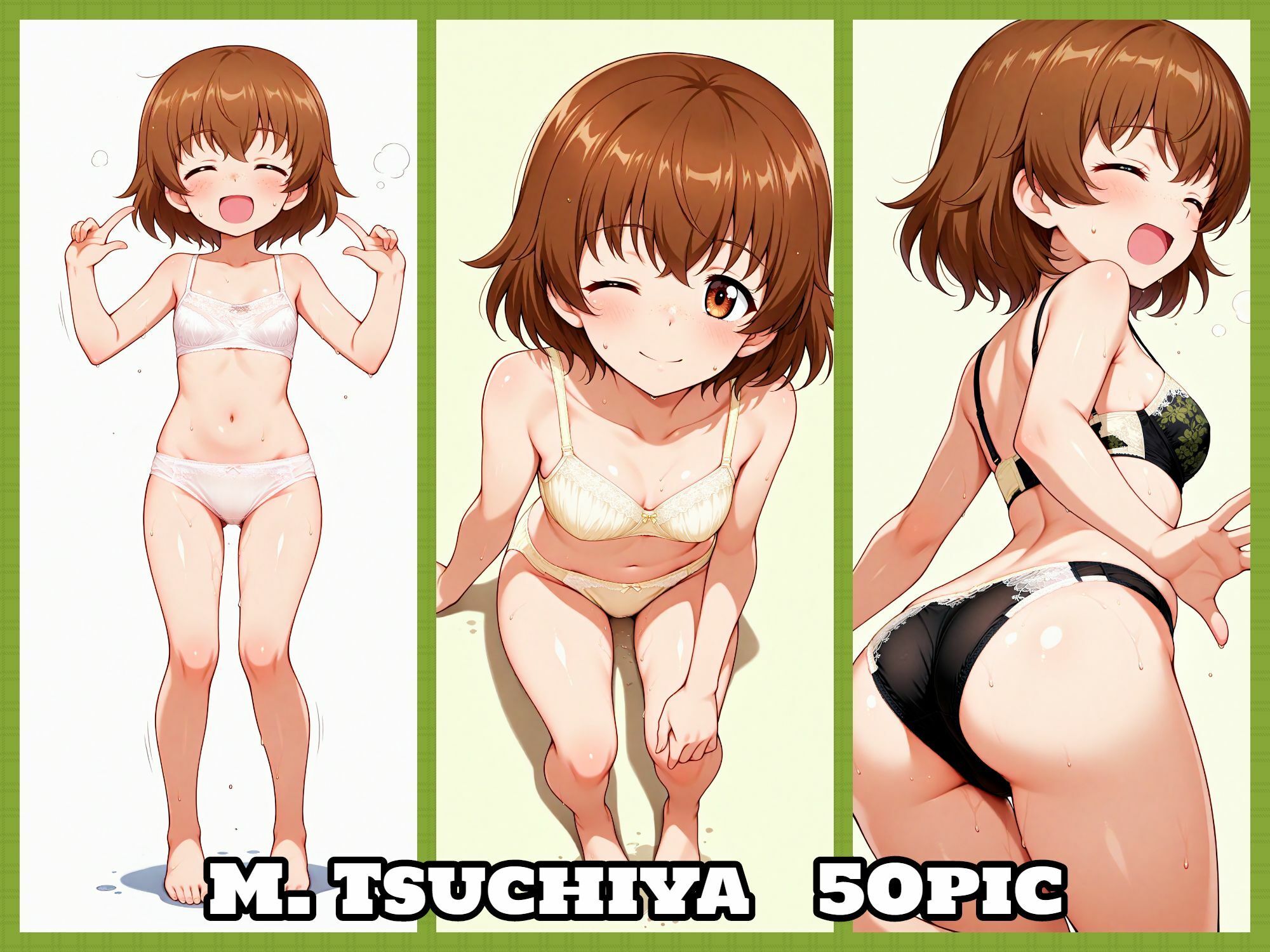 Girls underwear panties and bra レオポンさんチーム編 画像4
