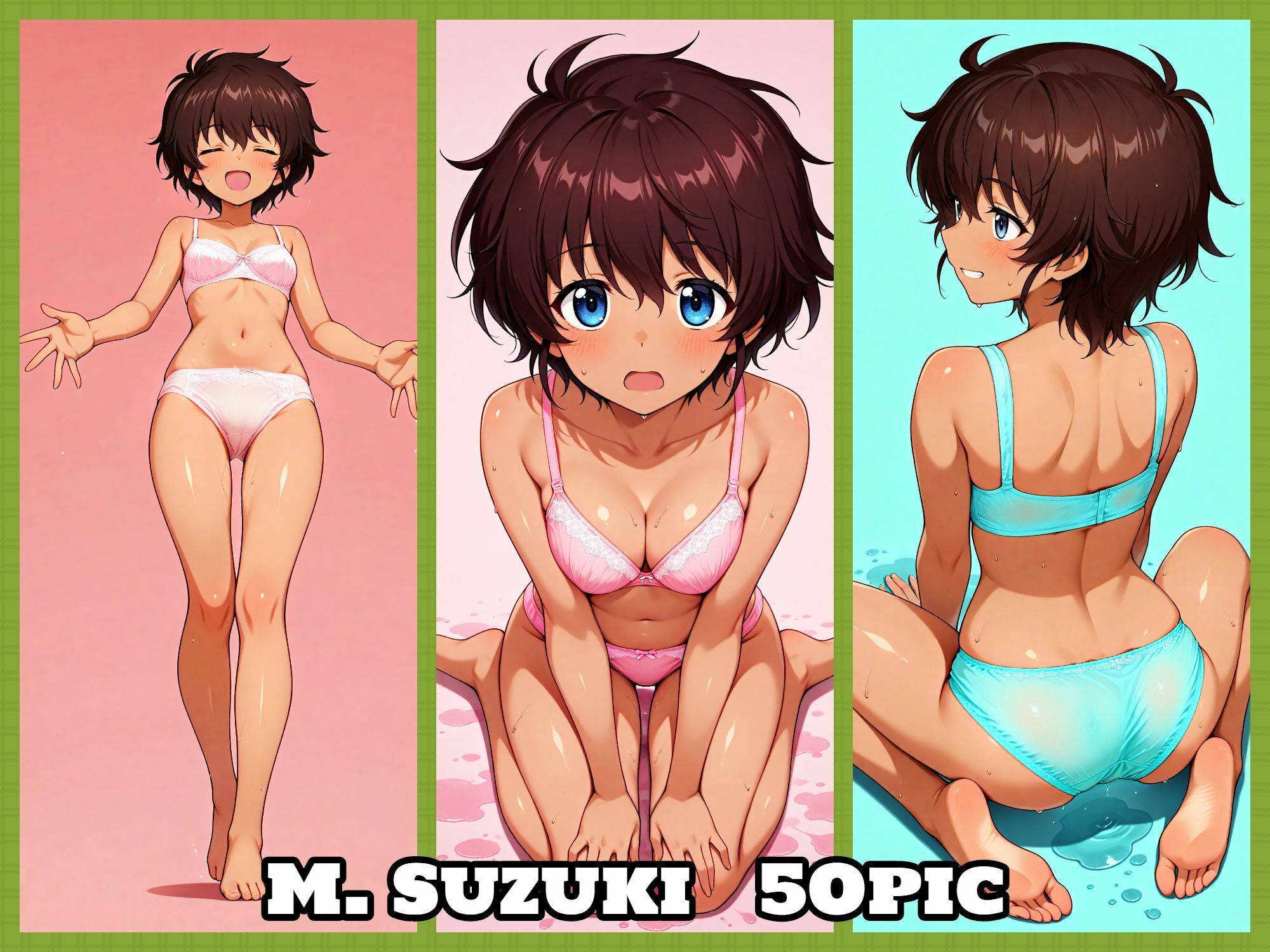 Girls underwear panties and bra レオポンさんチーム編 画像5