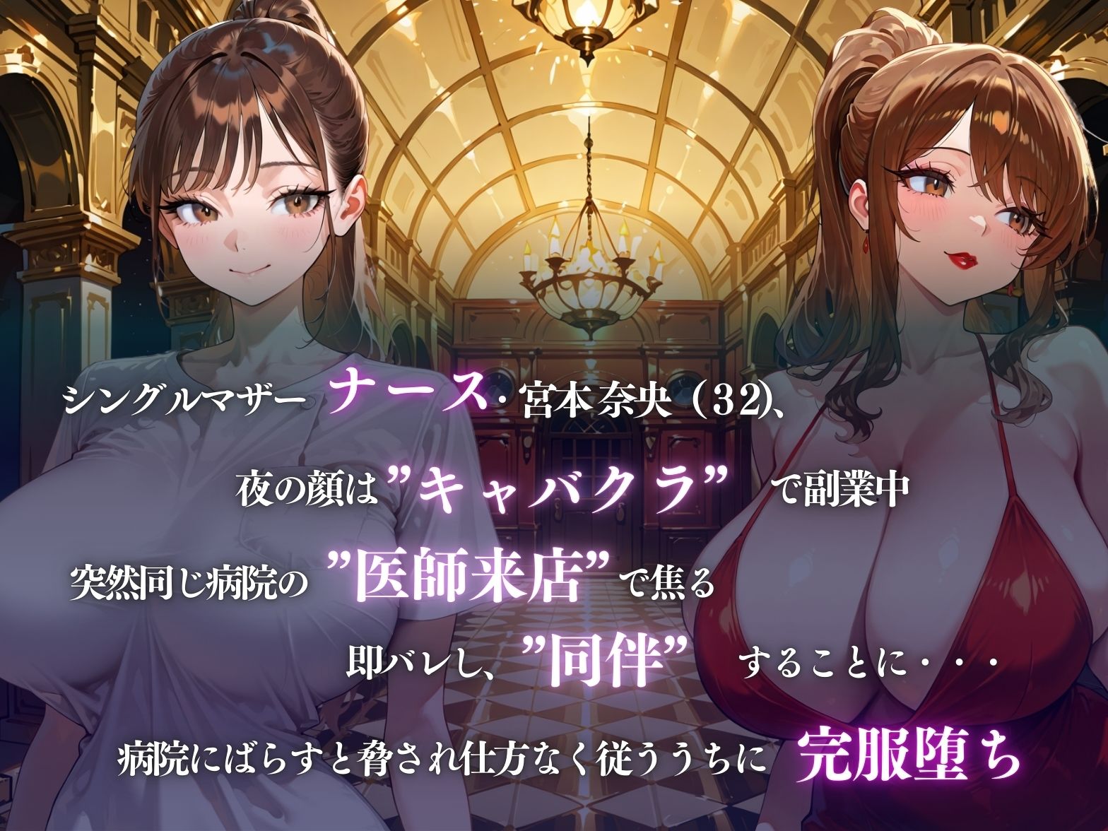 サンプル画像1:（29GY0）看護師秘密の副業医師にバレていいなり(キンコンカンコン（禁根姦魂）) [d_564524]