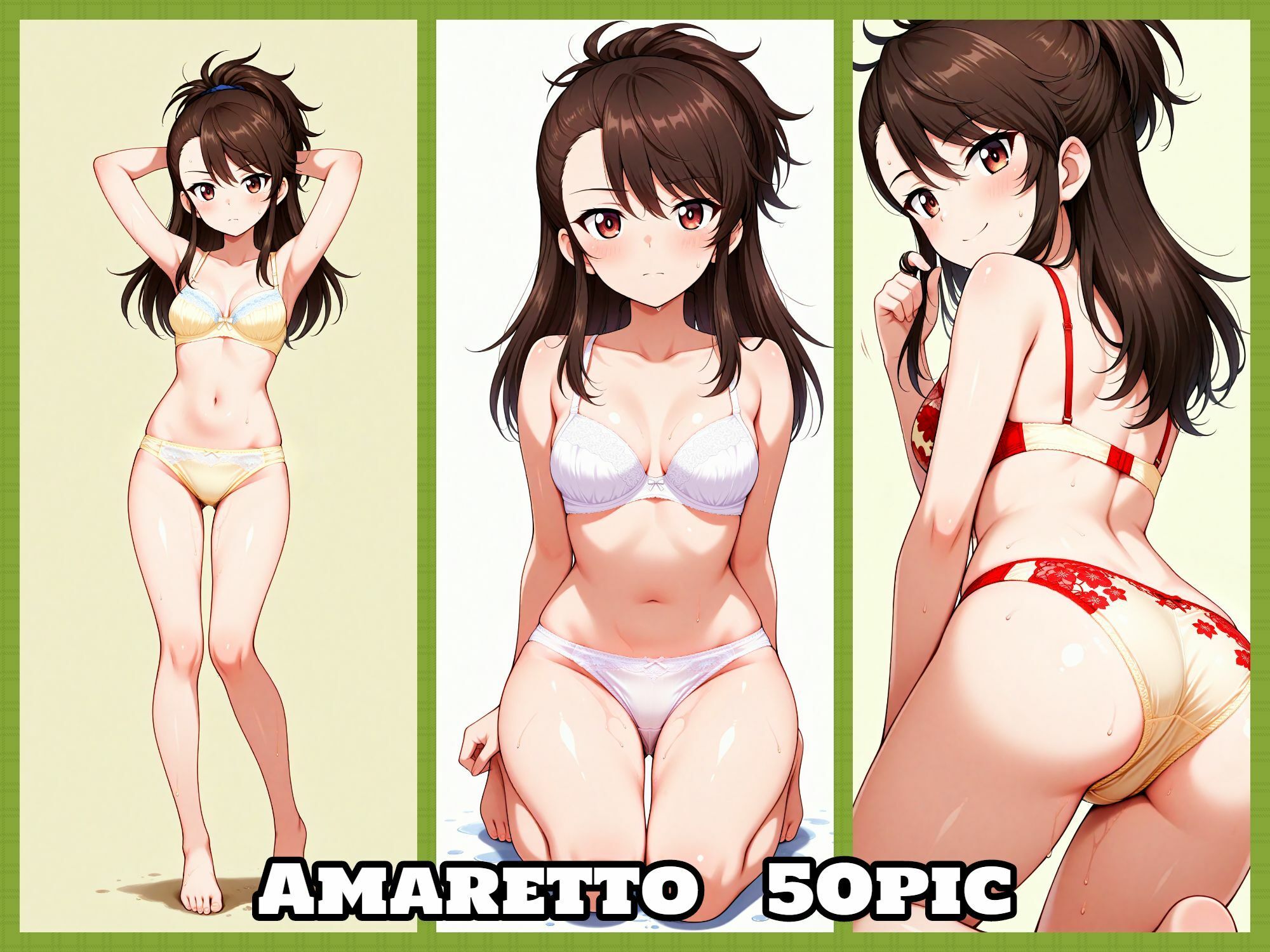 サンプル画像6:Girls underwear panties and bra アンツィオ編(令和の池田亀太郎) [d_564530]