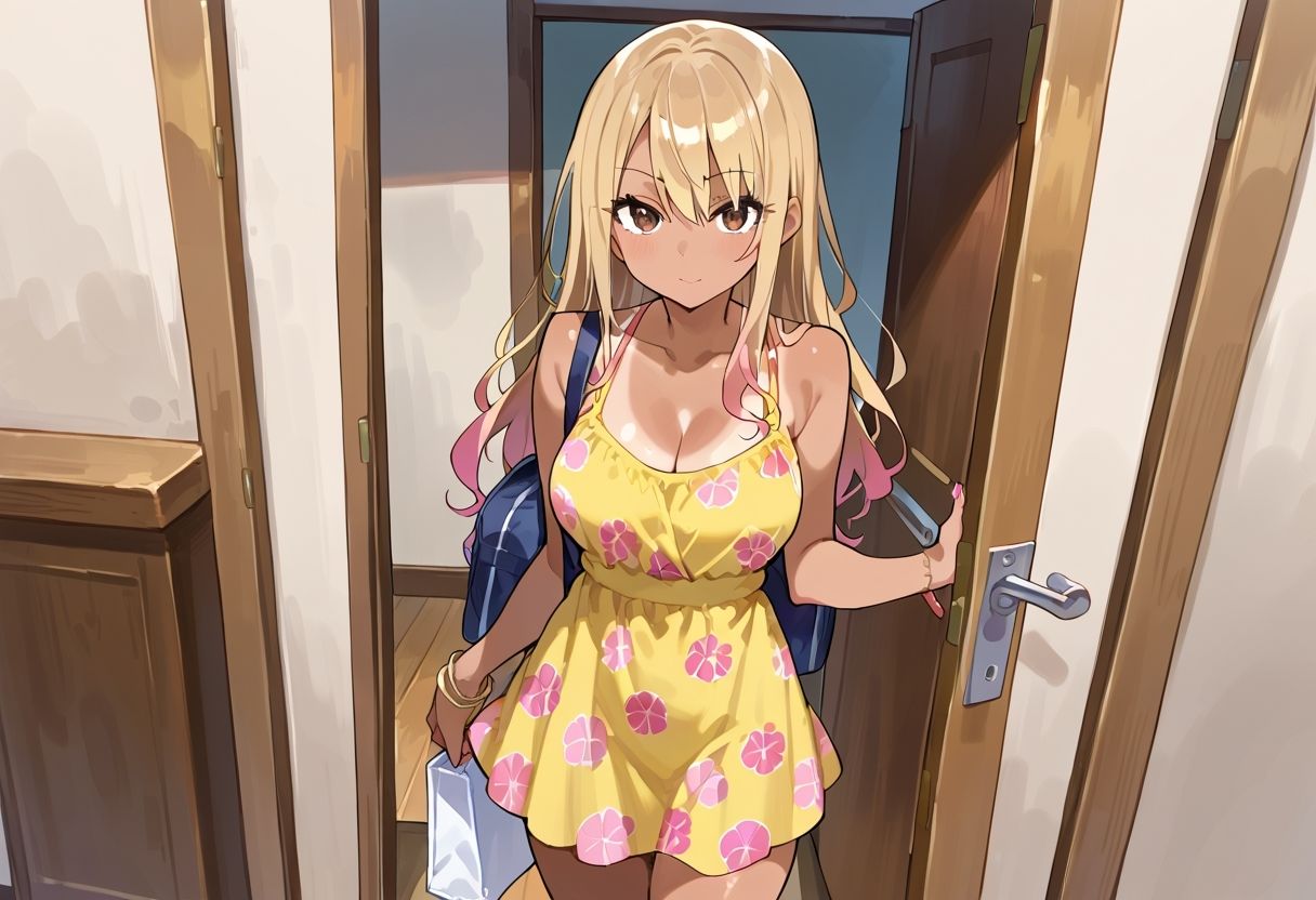 サンプル画像1:黒ギャルの義妹を孕ませたい(FMK) [d_564554]