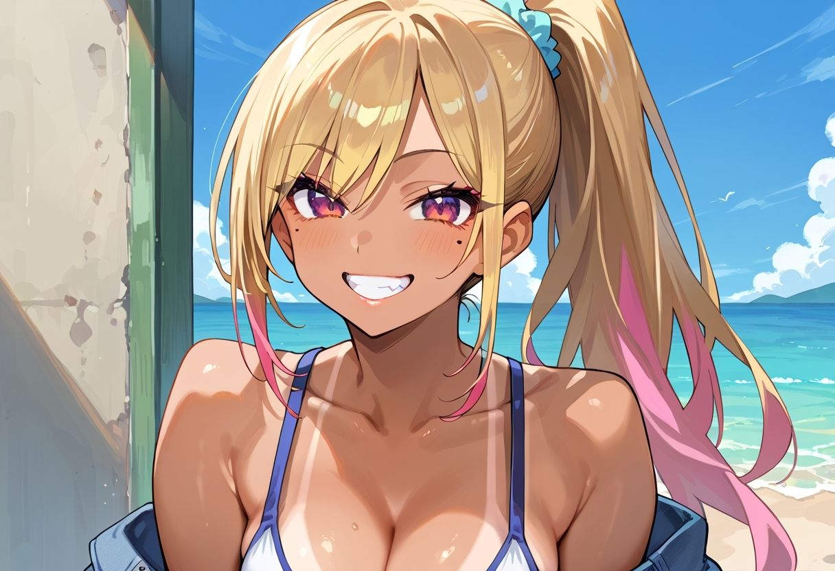 サンプル画像4:黒ギャルの義妹を孕ませたい(FMK) [d_564554]