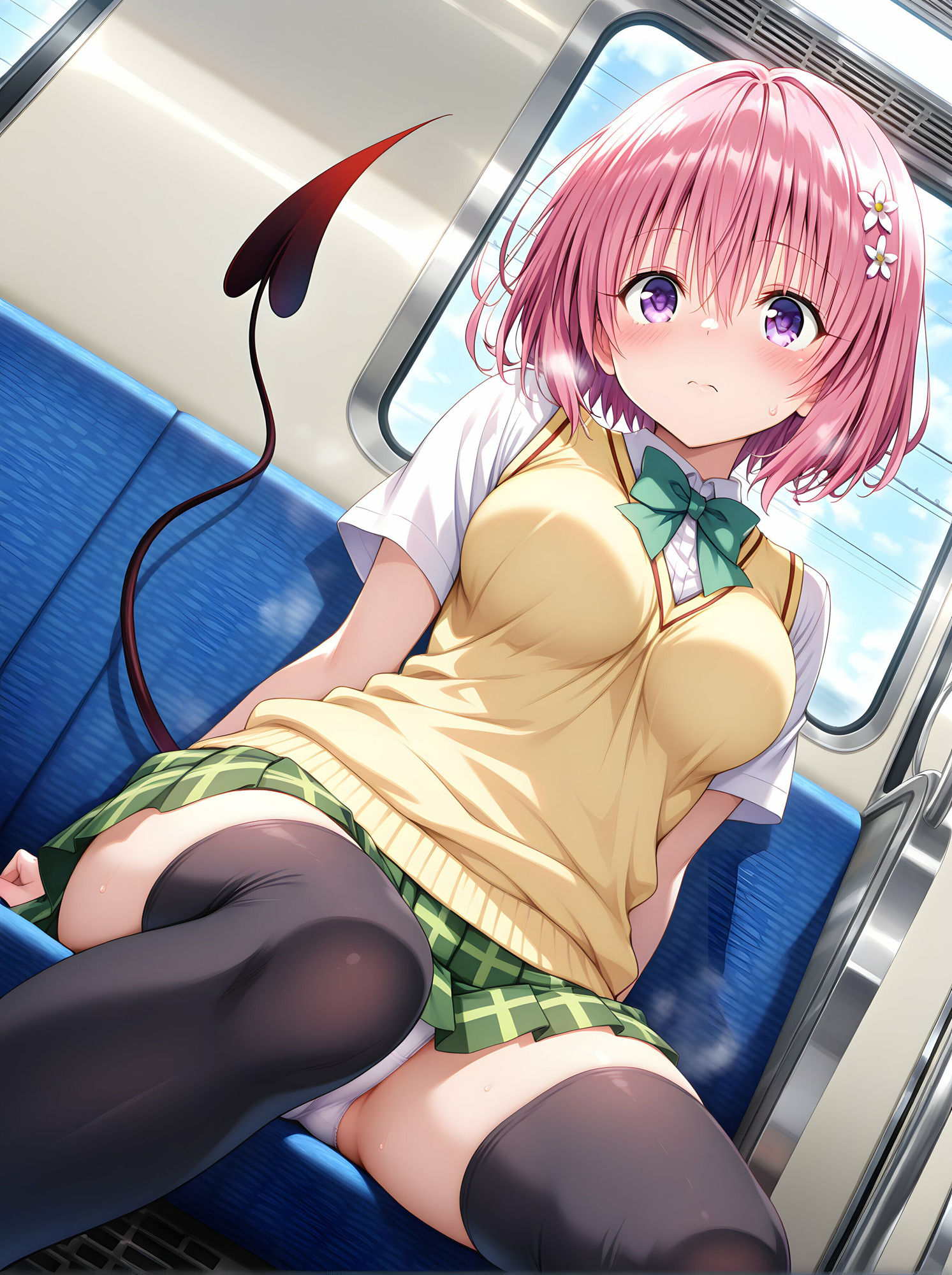 サンプル画像1:モモが痴●オジサンに寝取られて孕むまで(雪月花) [d_564575]