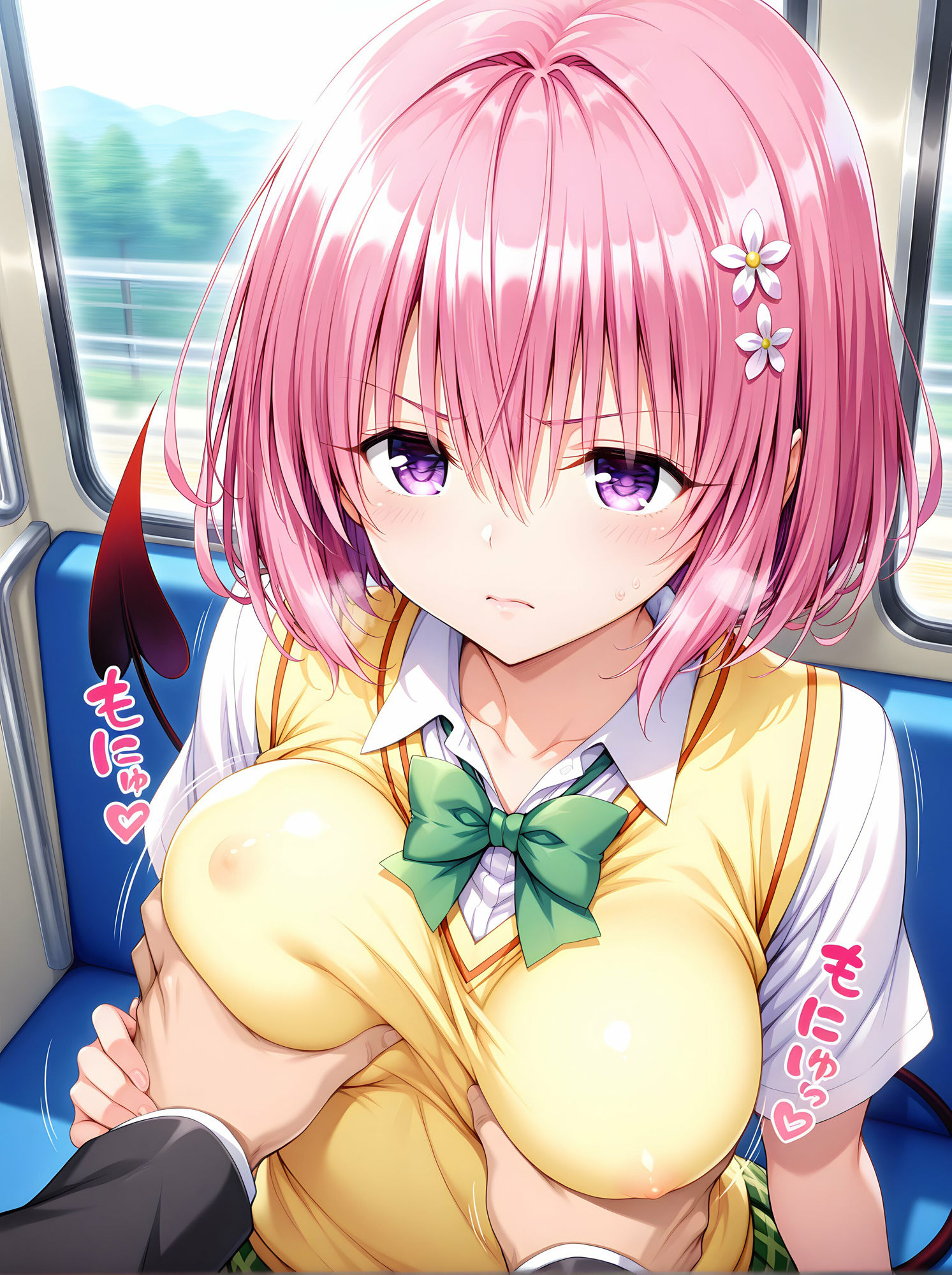 サンプル画像3:モモが痴●オジサンに寝取られて孕むまで(雪月花) [d_564575]