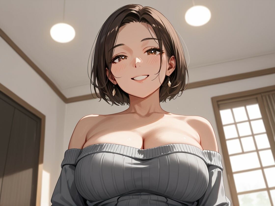 サンプル画像2:爆乳ママ  〜大好きなママが肉便器に〜(にゃんどら) [d_564585]