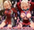 触手誘惑の秘密機関乙女 制服戦士コンビの淫らな絶頂敗北