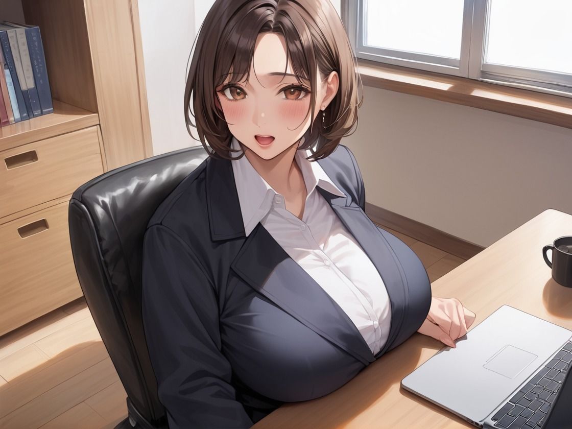 サンプル画像1:人妻秘書は寝取られる(にじのかなた) [d_564622]