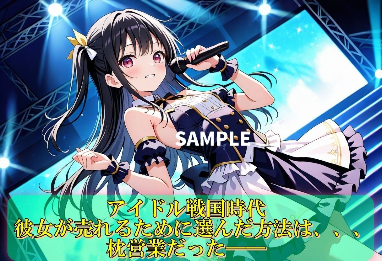 サンプル画像1:売れたい一心で、股を開いた地下アイドル(Trident（トライデント）) [d_564672]