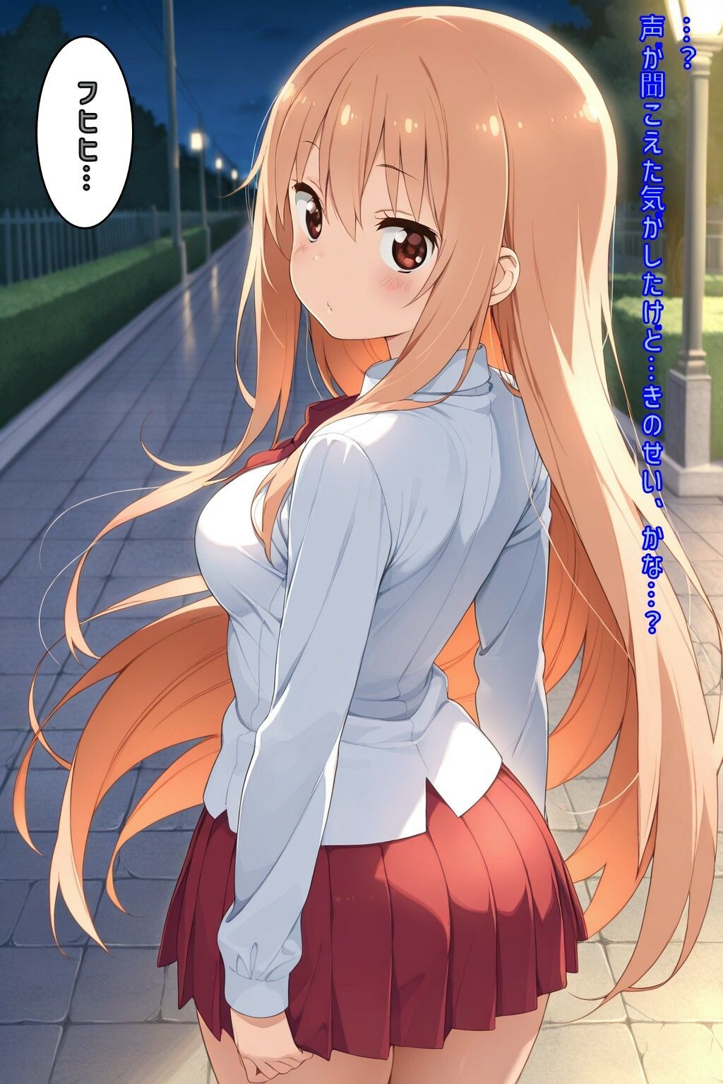 「うまるちゃん…いつもみてるよぉ…」 画像1