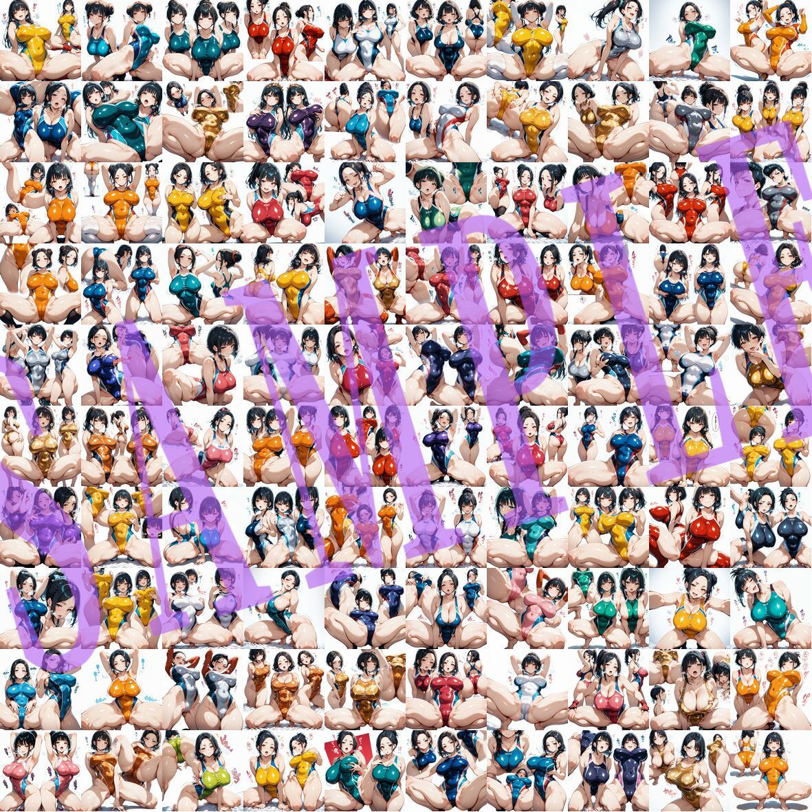 競泳水着キャラクターコレクション(Lサイズ)Vol.02 画像4