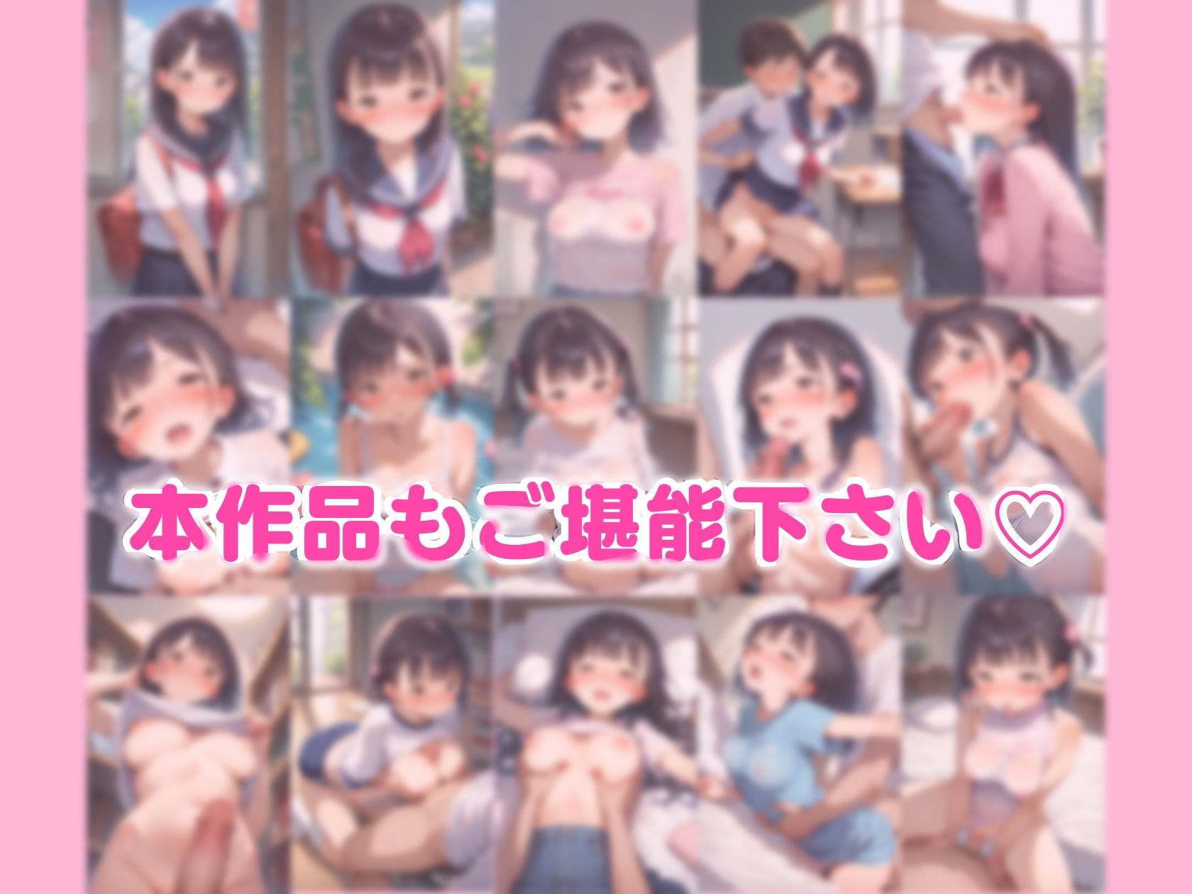 【透け乳首少女がエロすぎて我慢できない男子達】思春期男子の楽園 画像8