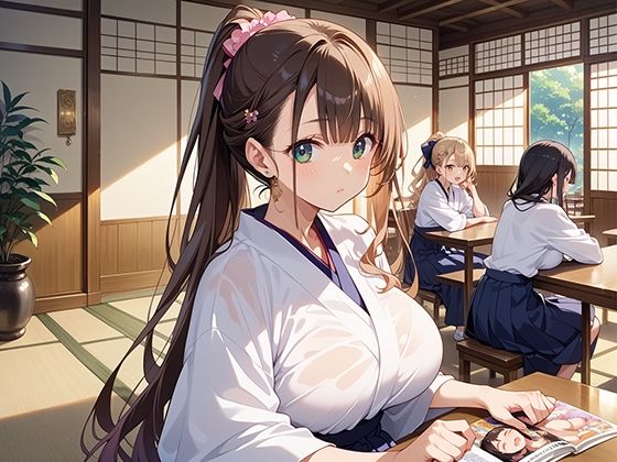 サンプル画像3:性実践学園 伝統の弓道部はエッチがお好き！(マジカルきなこ) [d_564726]