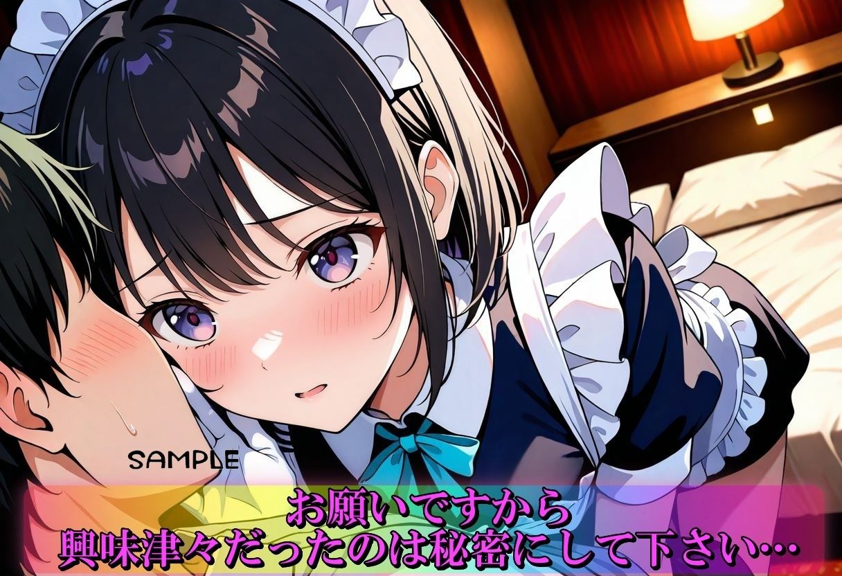 サンプル画像2:雇われメイド、落し物はエロすぎた(やまじちさと) [d_564792]