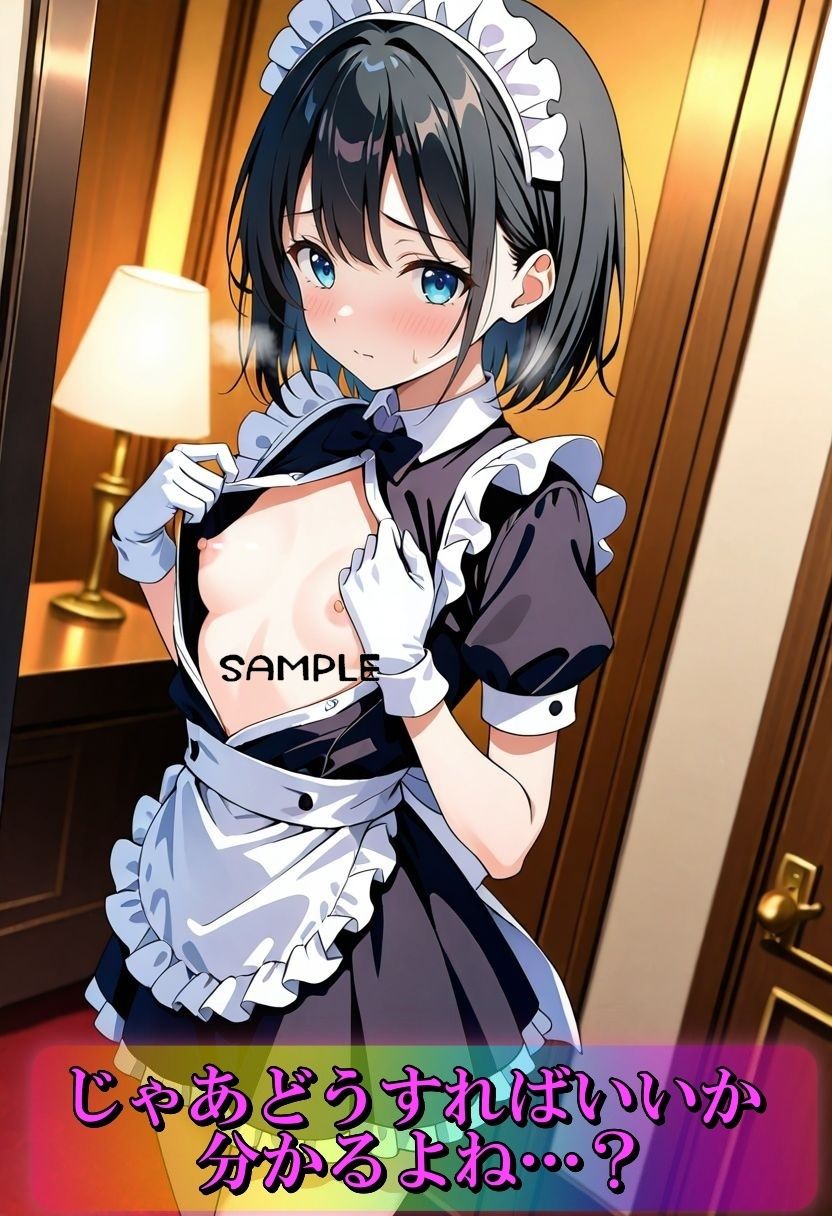サンプル画像3:雇われメイド、落し物はエロすぎた(やまじちさと) [d_564792]