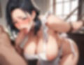 裸エプロン姿の爆乳人妻を拘束セックス