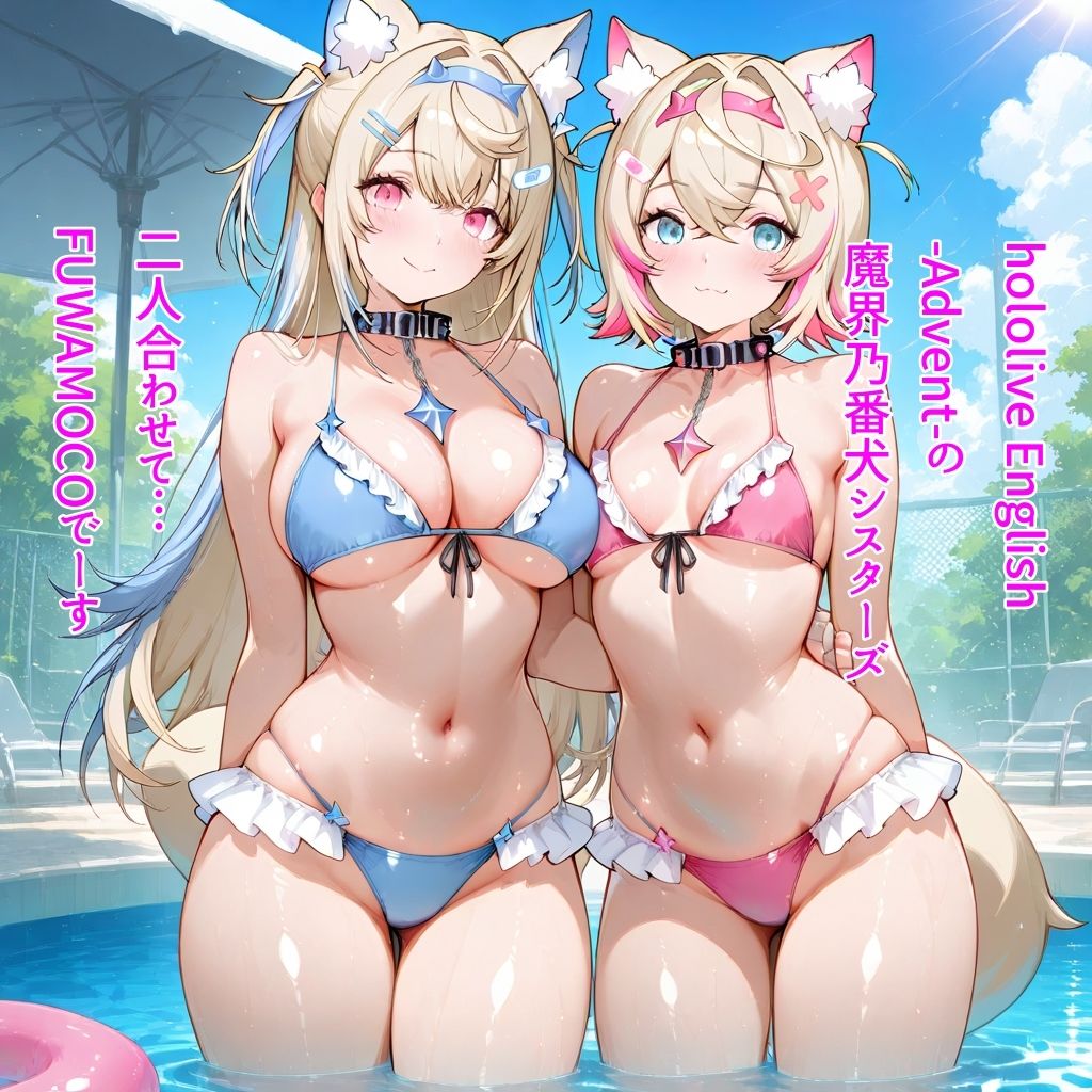 サンプル画像1:フワモコワークレッスン(AIホロアートワークス) [d_564867]