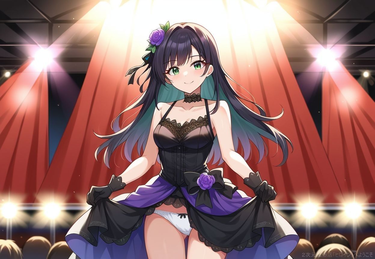 サンプル画像1:アイドルファン感謝祭 渋○凛編(2次元風俗店「ヒロイン」へようこそ) [d_564916]