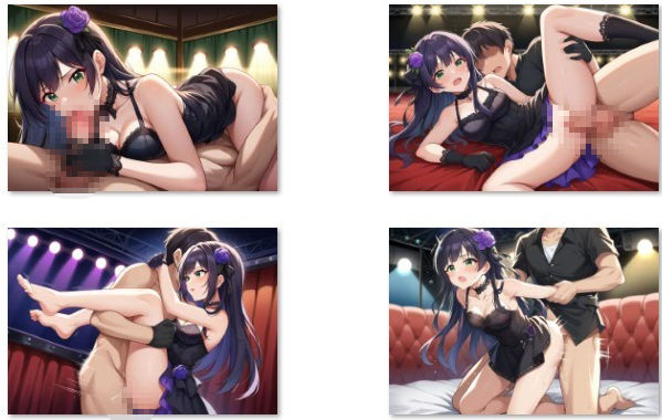 サンプル画像3:アイドルファン感謝祭 渋○凛編(2次元風俗店「ヒロイン」へようこそ) [d_564916]