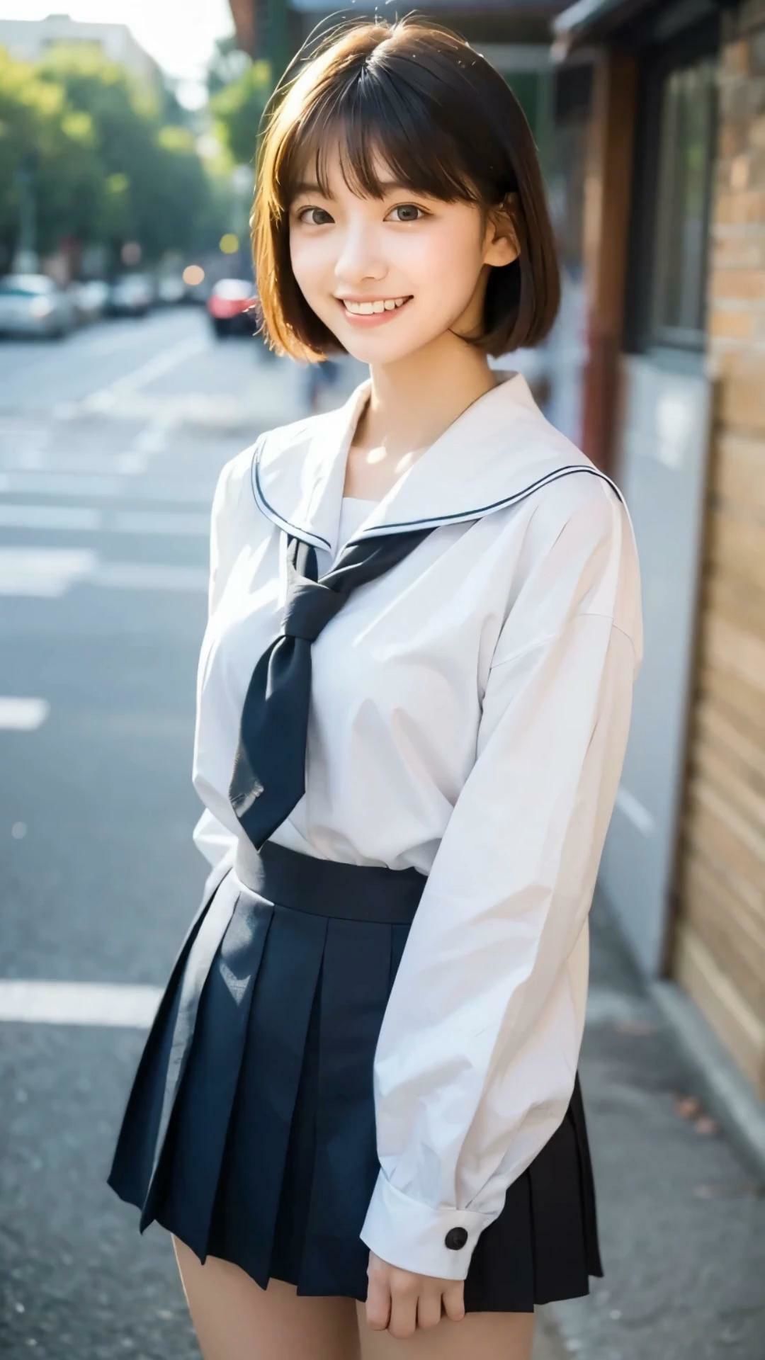 実写系女子校生のトップレスダンス動画6 画像1