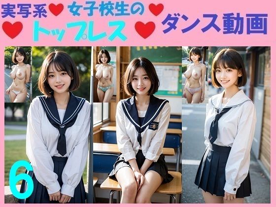 実写系女子校生のトップレスダンス動画6【浜辺 竜】