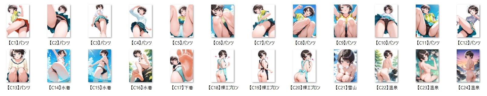 【R18】大空スバル イラスト集 (SDXL使用) 画像4