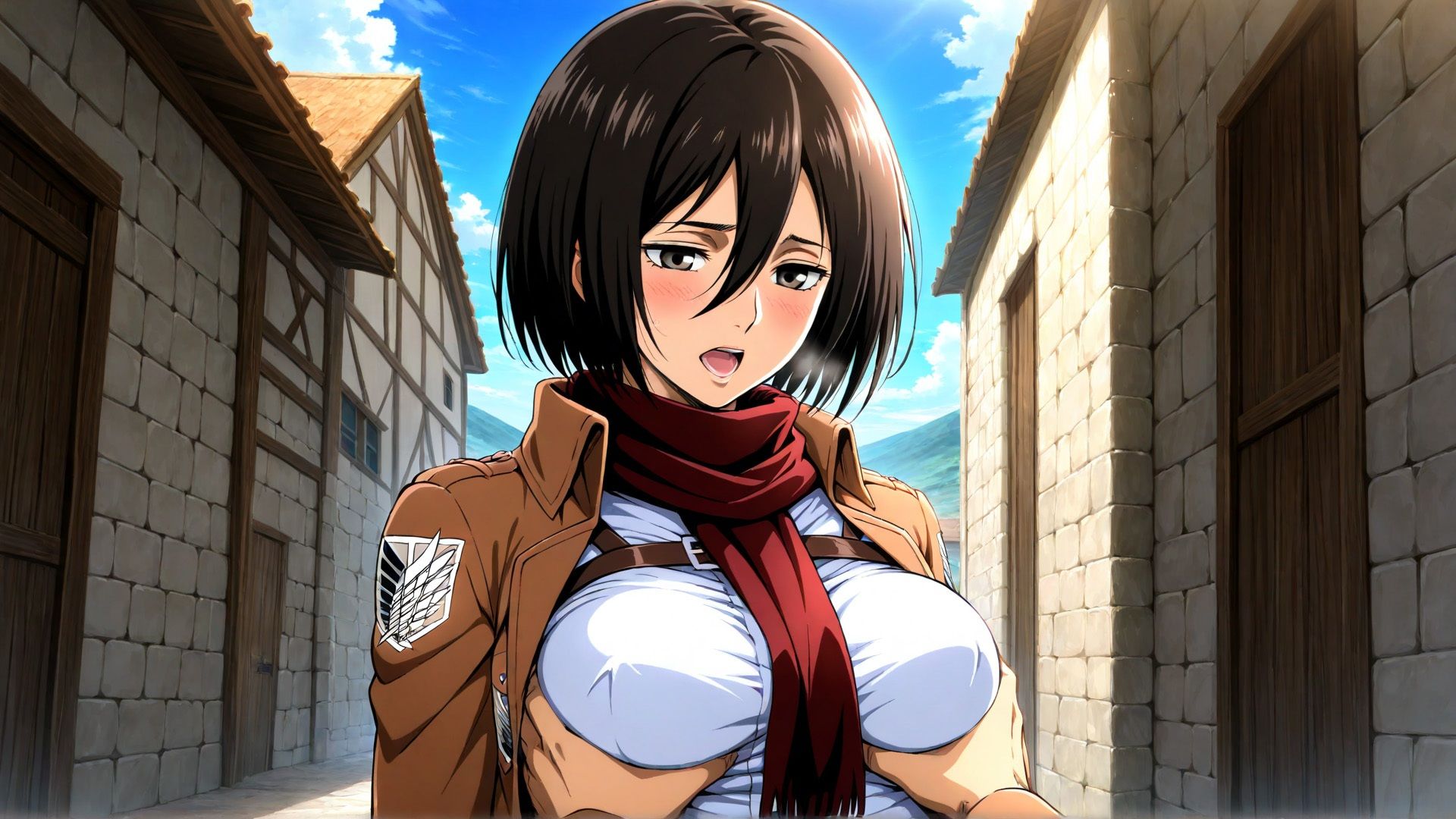 サンプル画像1:進撃の巨チン(エロ同人書庫) [d_565056]