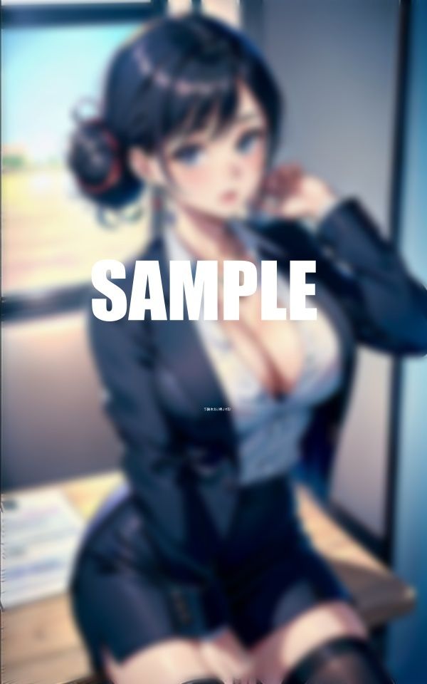 サンプル画像3:誘う巨乳美女OLたちエロカワイイ彼女たちの下半身事情(AI美女LABO.9) [d_565073]