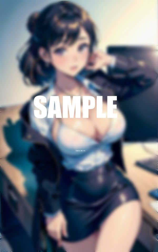 サンプル画像5:誘う巨乳美女OLたちエロカワイイ彼女たちの下半身事情(AI美女LABO.9) [d_565073]