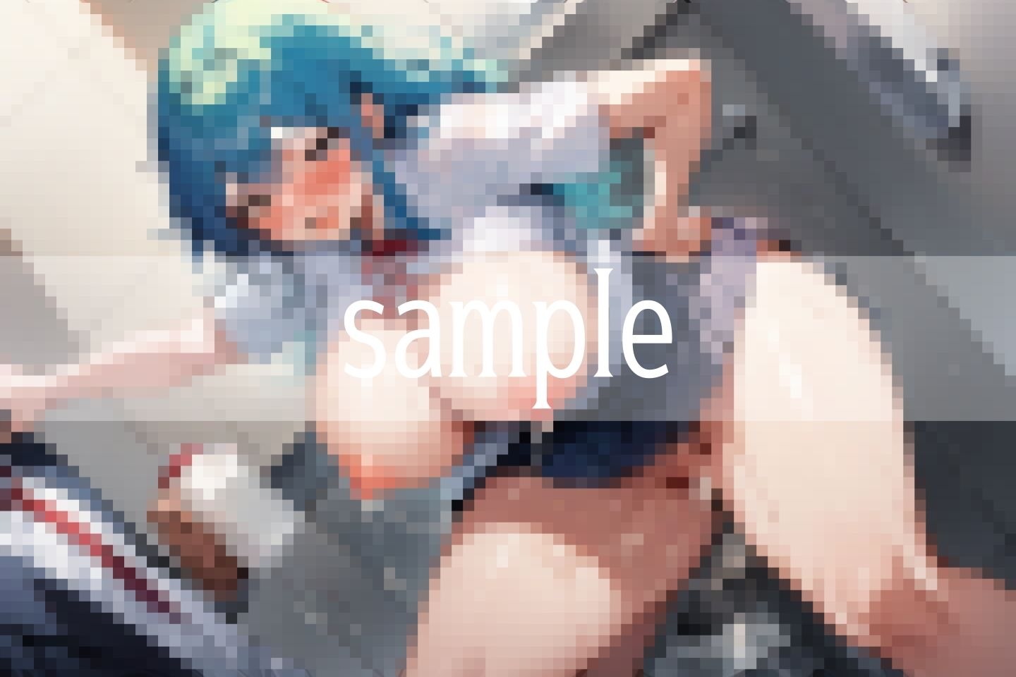 サンプル画像6:Mカップ美少女の敏感…感じるだけで噴射しちゃう..(すぐ脱ぐサークル) [d_565147]